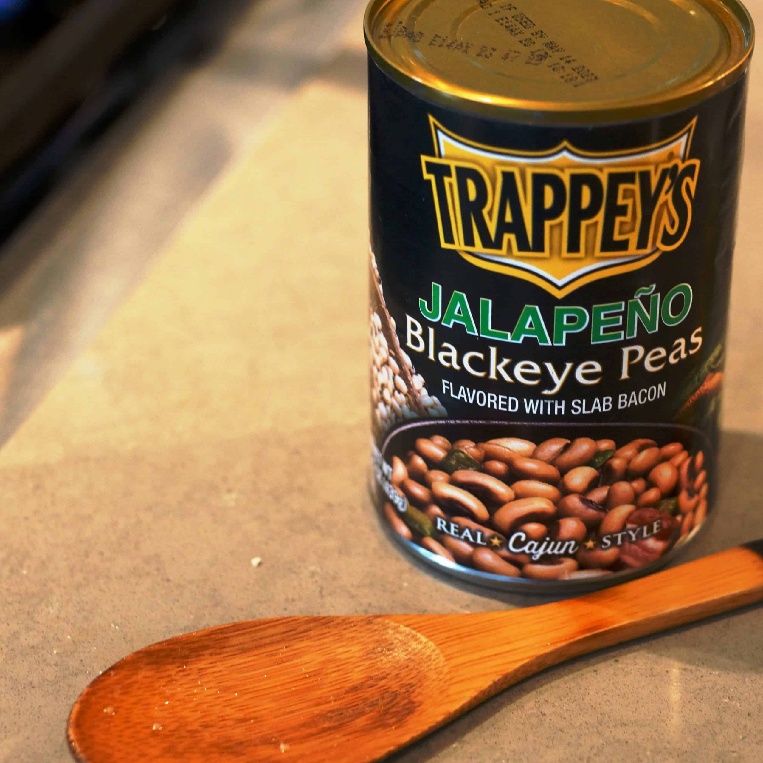 Can of Trappey's Jalapeno Blackeye Peas.