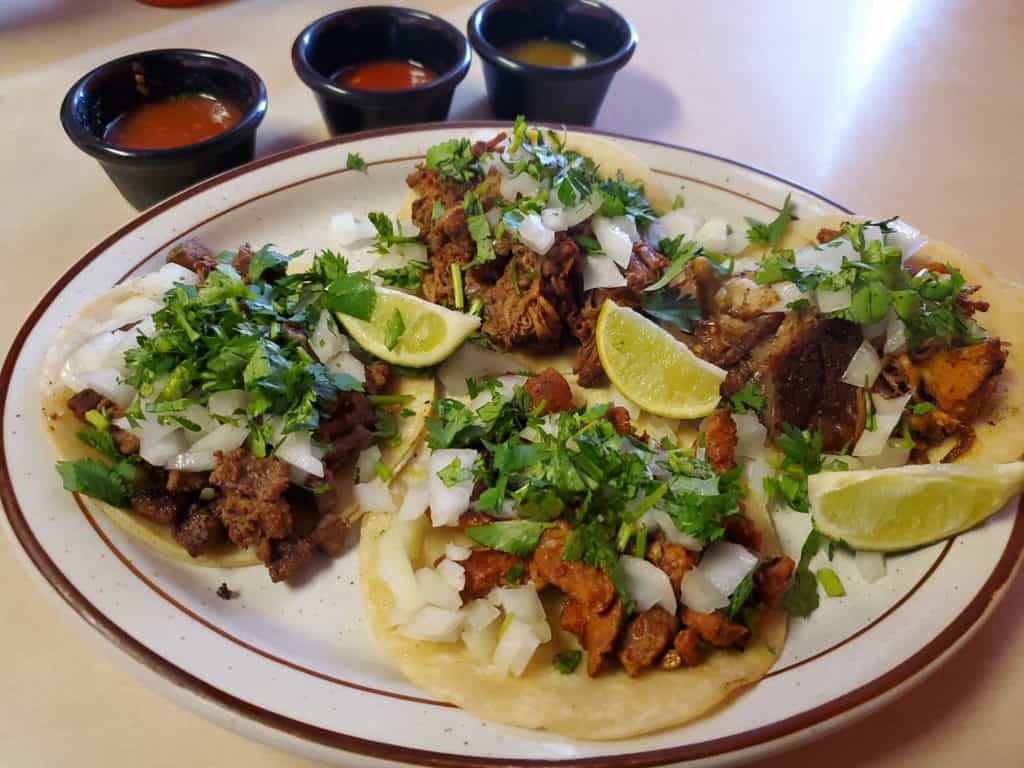 Tacos from Taco's El Matador in Kansas City