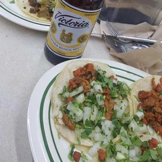 Assorted tacos from El Fogan in Overland Park Kansas