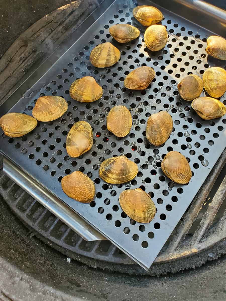 Grilled Clams Casino Carne Diem