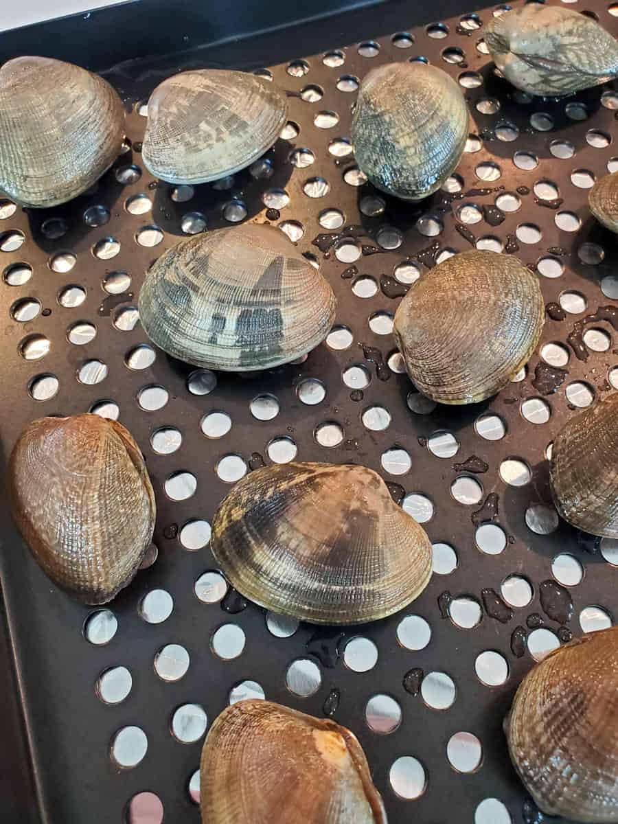 Grilled Clams Casino Carne Diem