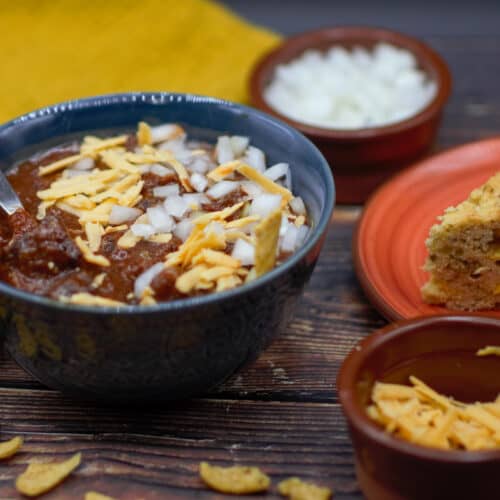 Bowl of Texas Style Chili.