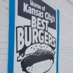 Sign reading Kansas City's Best Burgers.