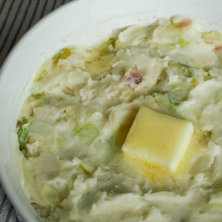 Creamy Irish Colcannon with Bacon - Carne Diem