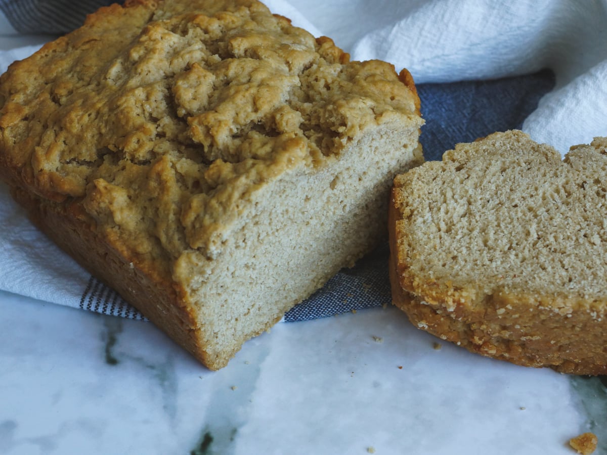 Loaf of Guinness Beer bread.