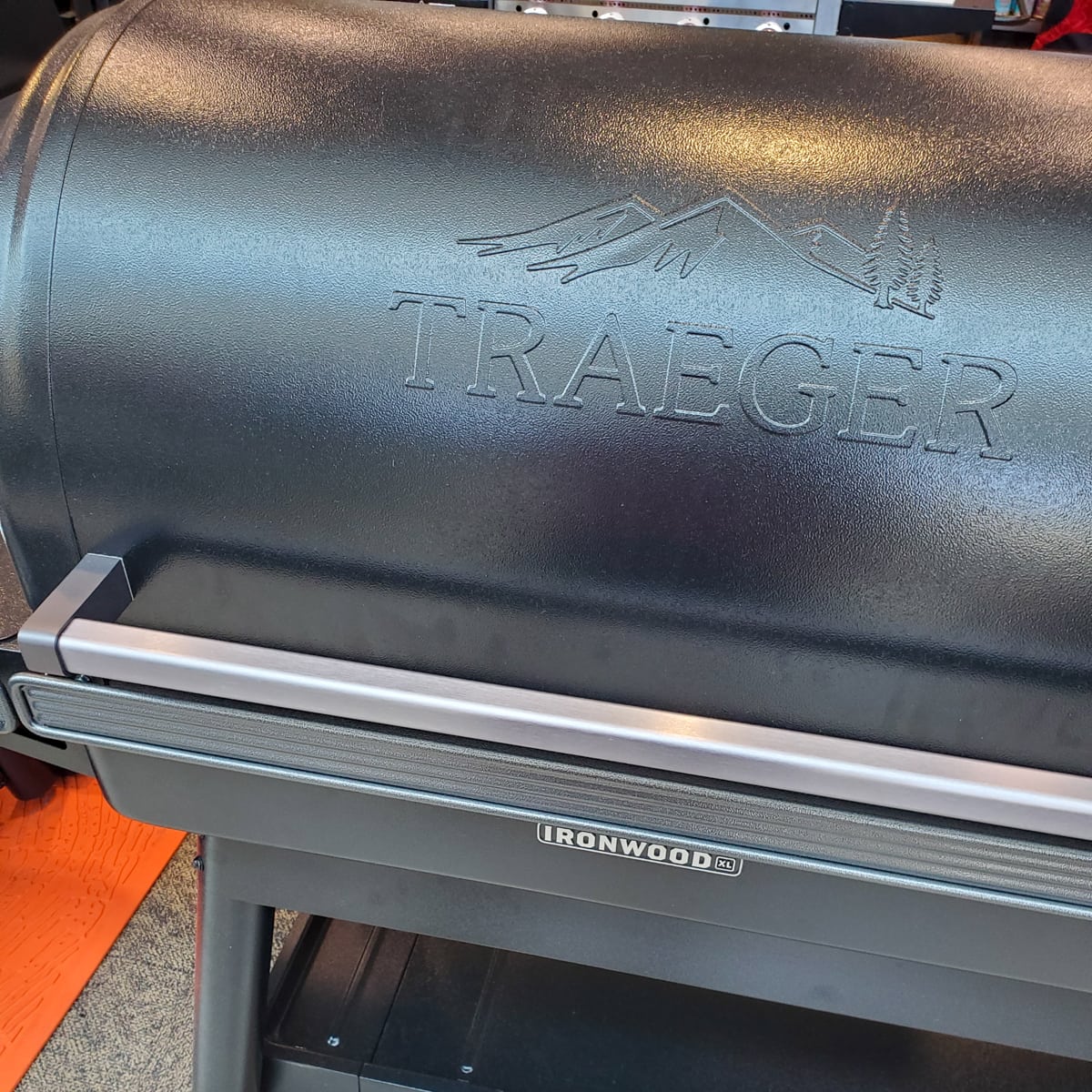 Traeger Ironwood Pellet Smoker.