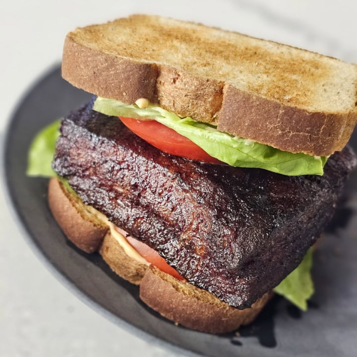 Smoked Pork Belly BLT Sandwich - Carne Diem